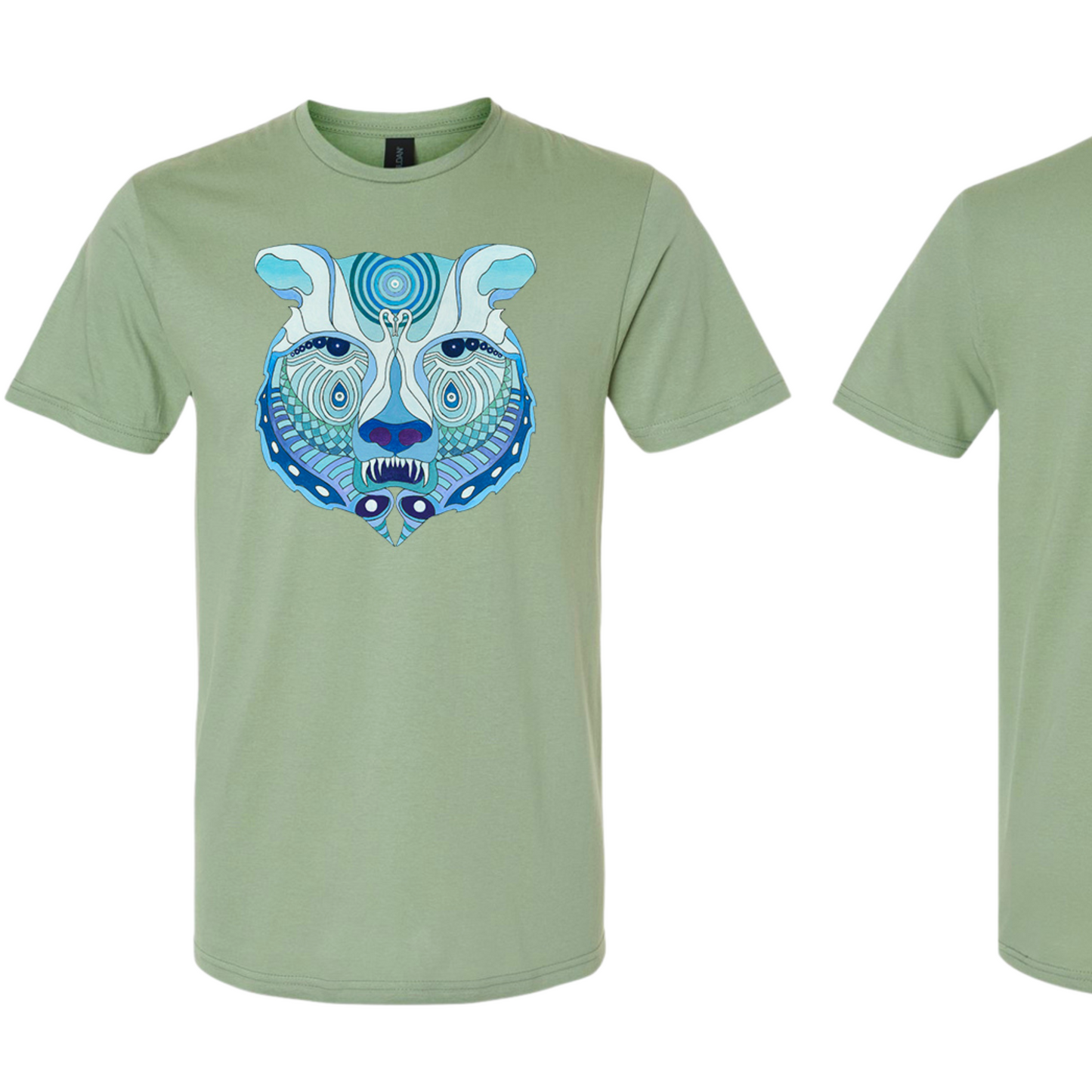 Ice Bear Totem Short Sleeve T-Shirt